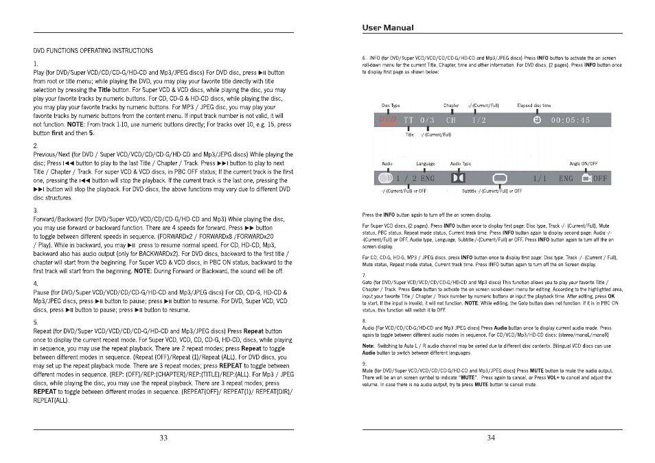 Curtis PLEDV2031A User Manual | Page 18 / 22