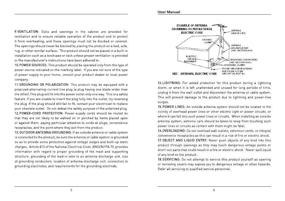 Curtis PLEDV2031A User Manual | Page 4 / 22