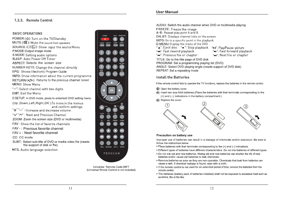 Curtis PLEDV2031A User Manual | Page 7 / 22