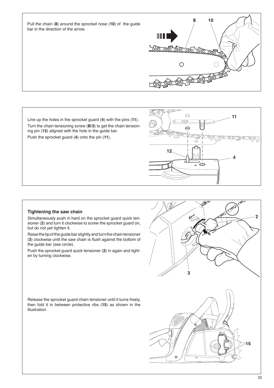 Dolmar PS-420 User Manual | Page 25 / 48