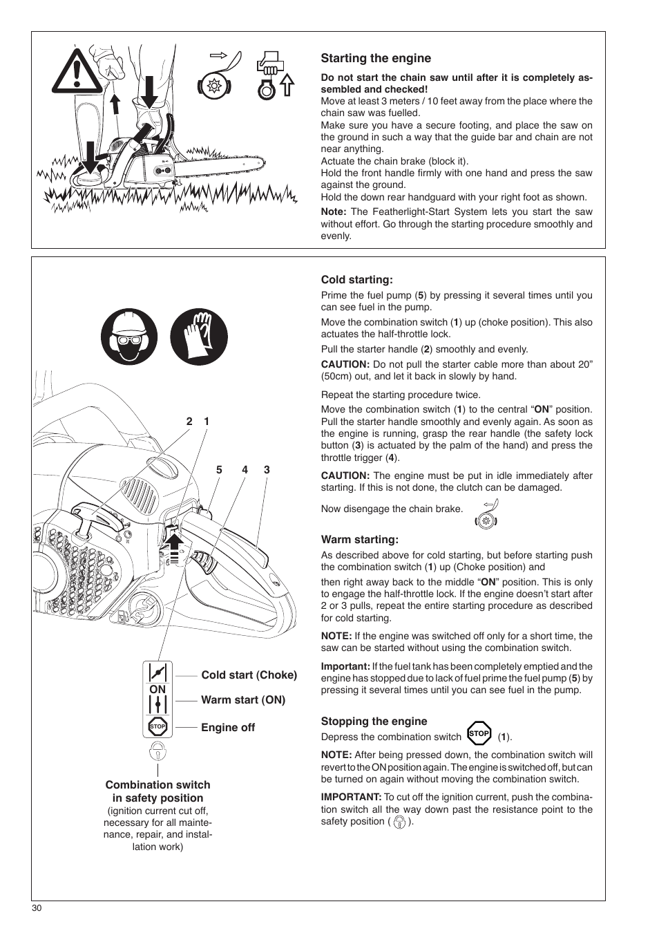 Dolmar PS-420 User Manual | Page 30 / 48