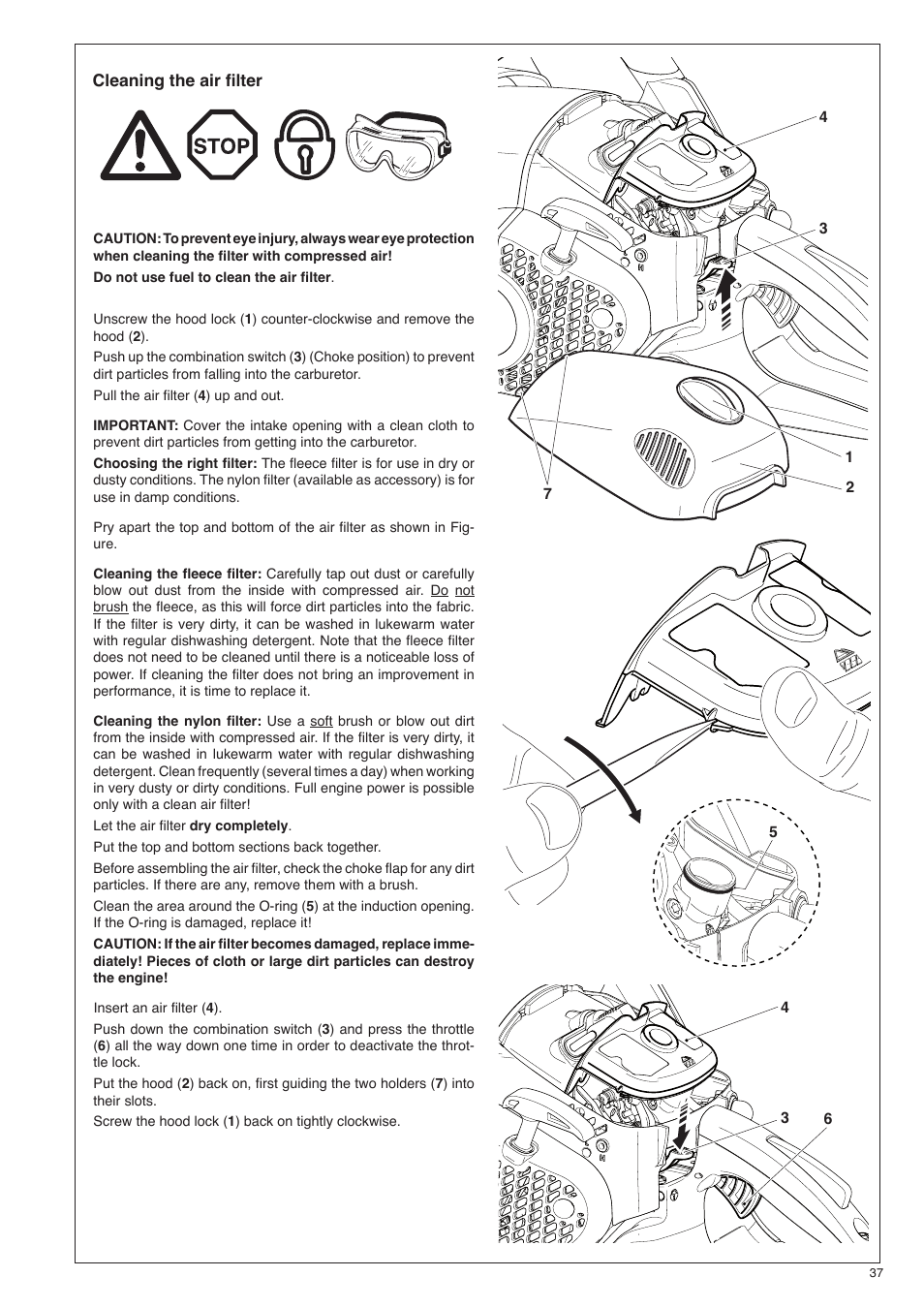 Dolmar PS-420 User Manual | Page 37 / 48