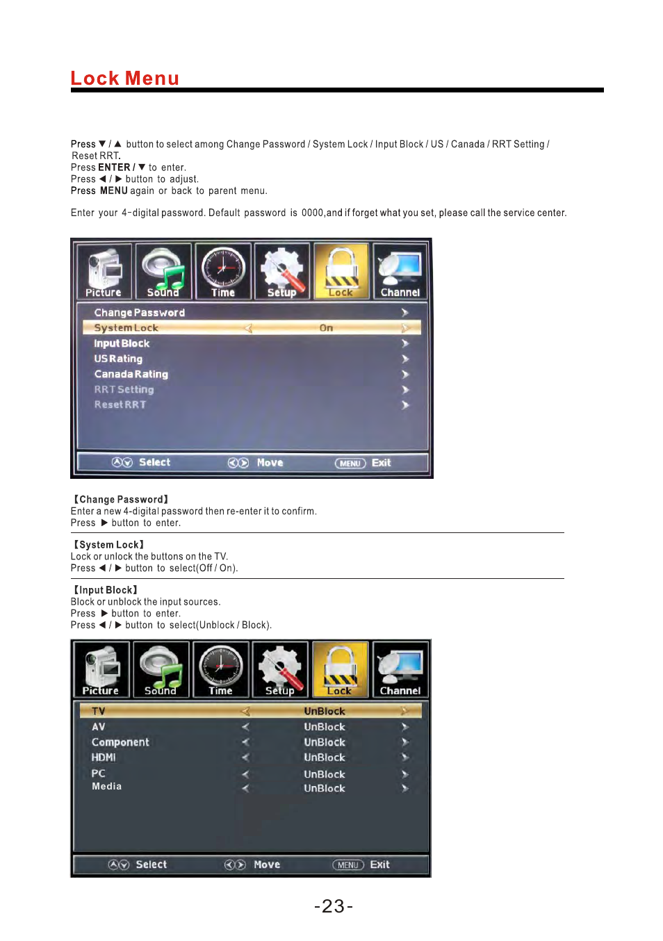 Curtis PLEDV2488A-B User Manual | Page 24 / 47