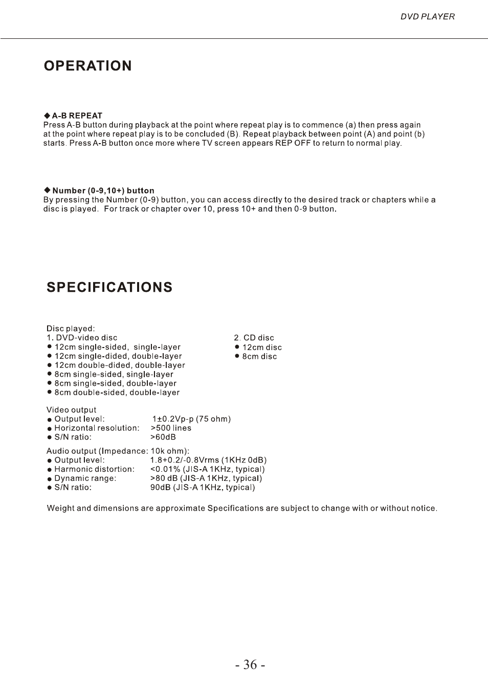 Curtis PLEDV2488A-B User Manual | Page 37 / 47