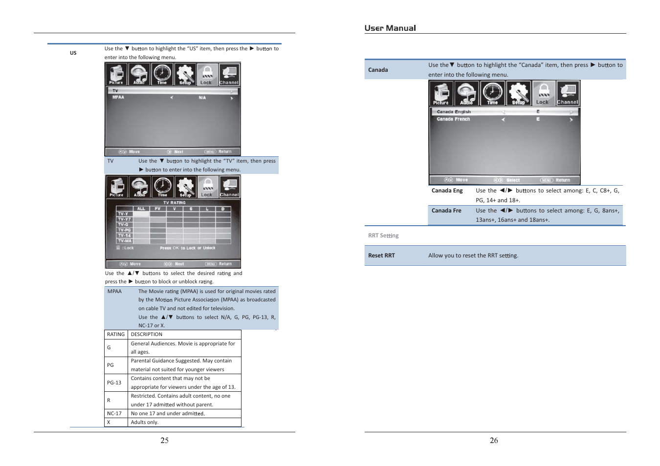 Curtis RLDED3950A-C User Manual | Page 14 / 18