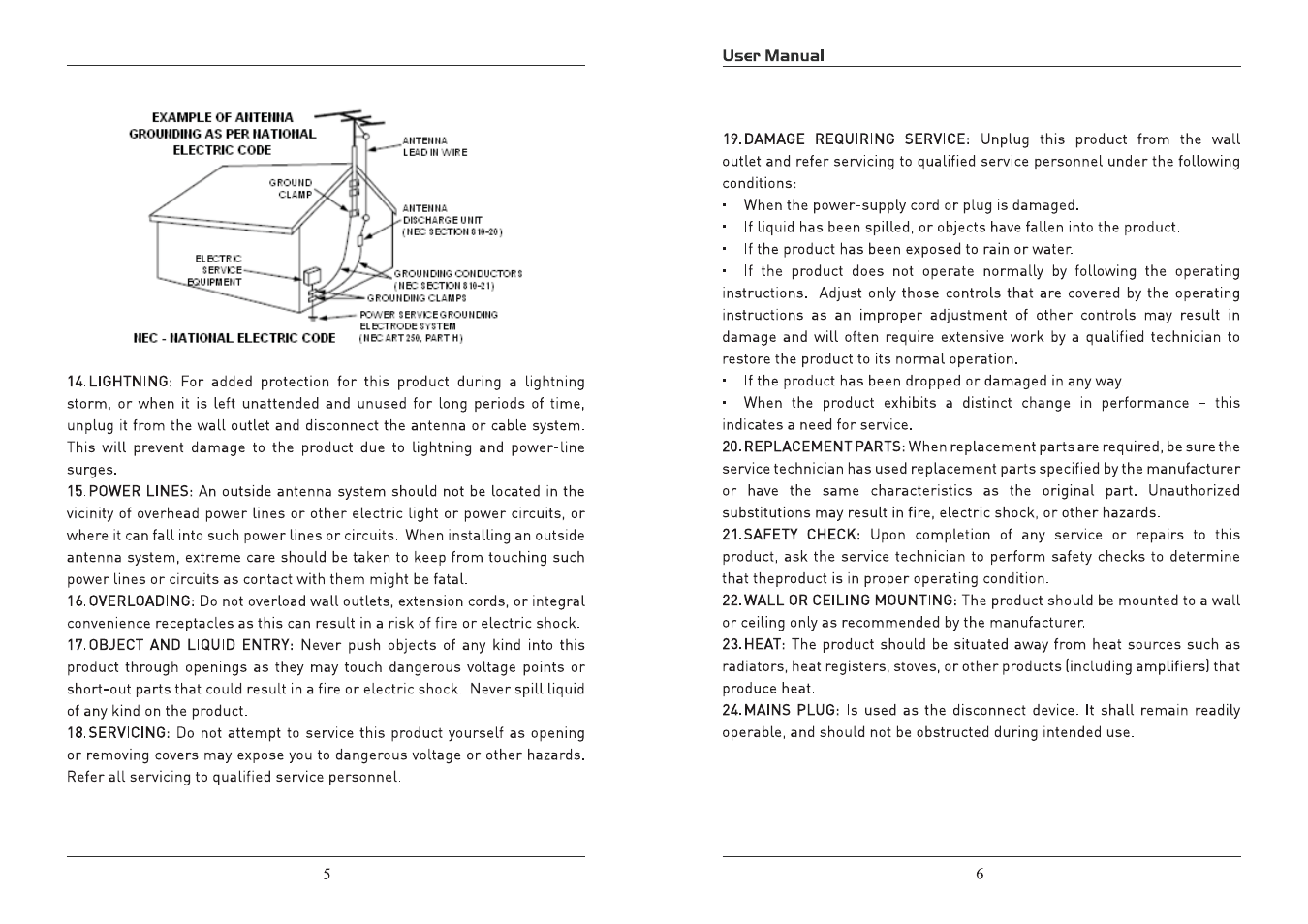 Curtis RLDED3950A-C User Manual | Page 4 / 18