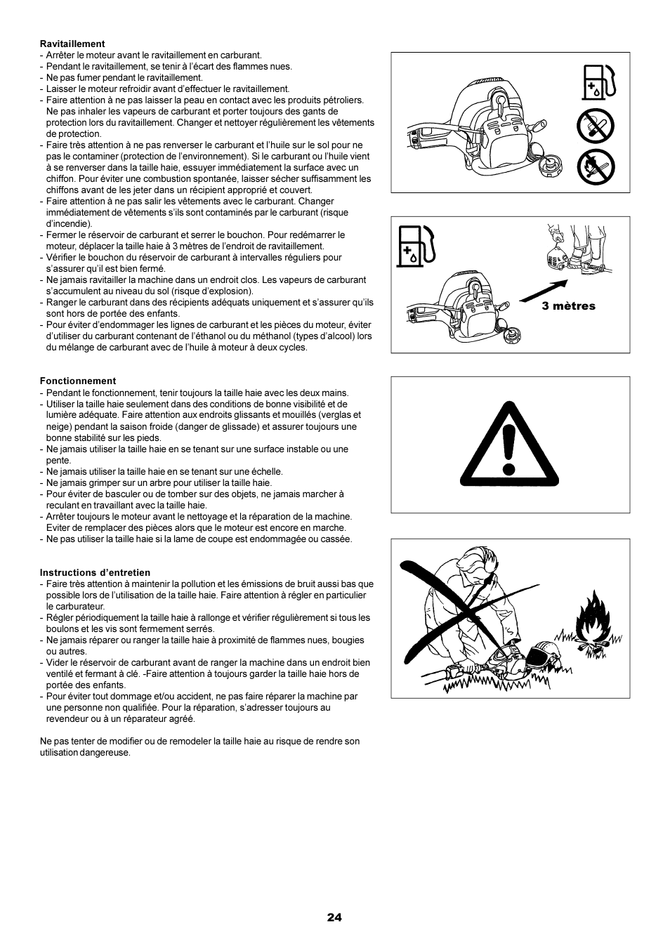 Dolmar POLE HEDGE MH-2556 User Manual | Page 24 / 54