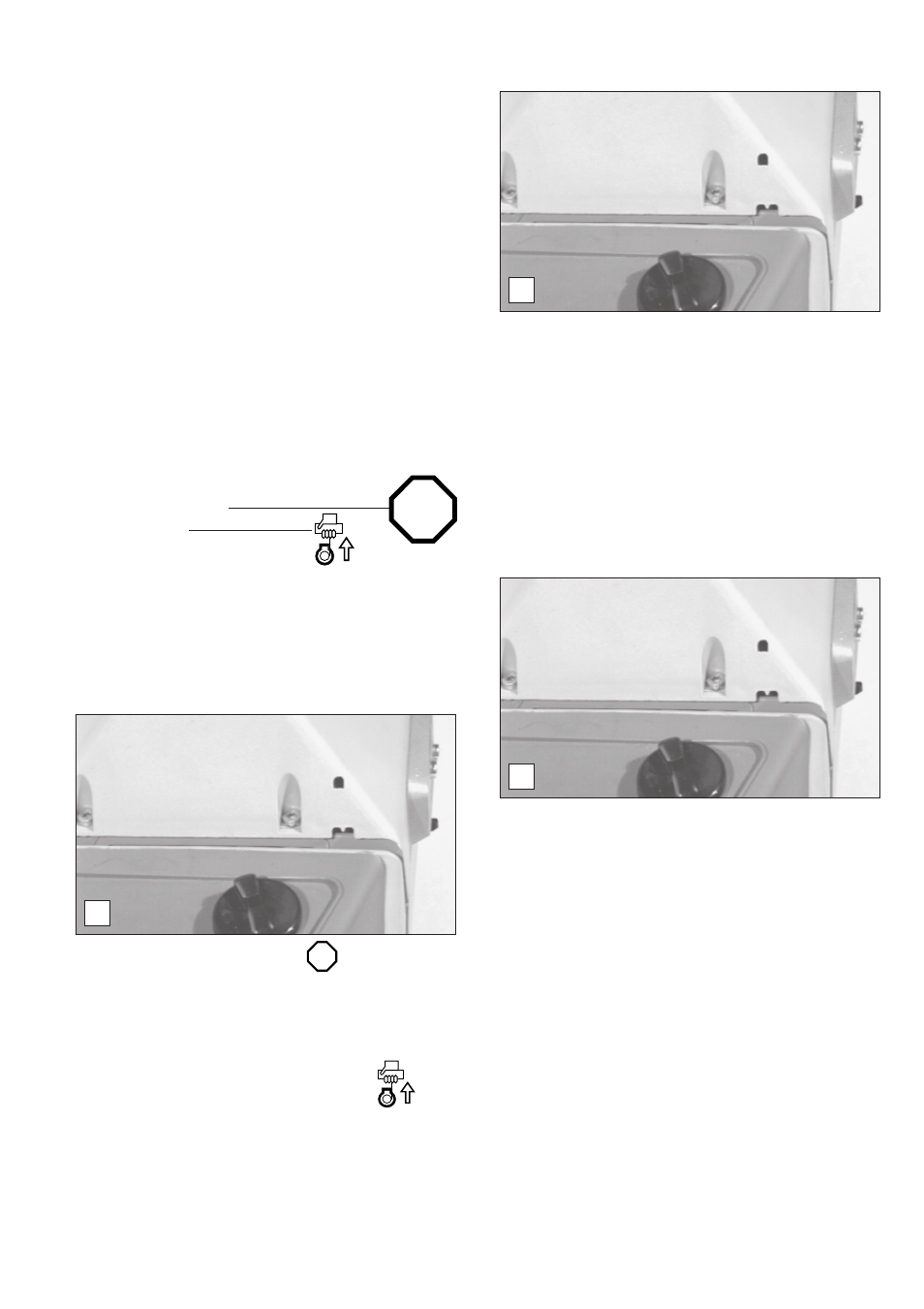 Stop, Carburetor adjustment, L h b | Sh c | Dolmar MS-3310 User Manual | Page 17 / 74