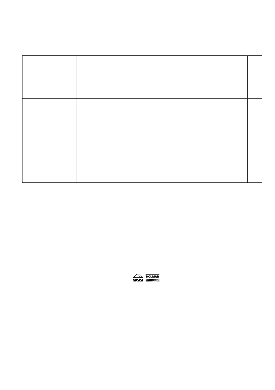 Service atelier, pièces de rechange et garantie | Dolmar MS-3310 User Manual | Page 47 / 74