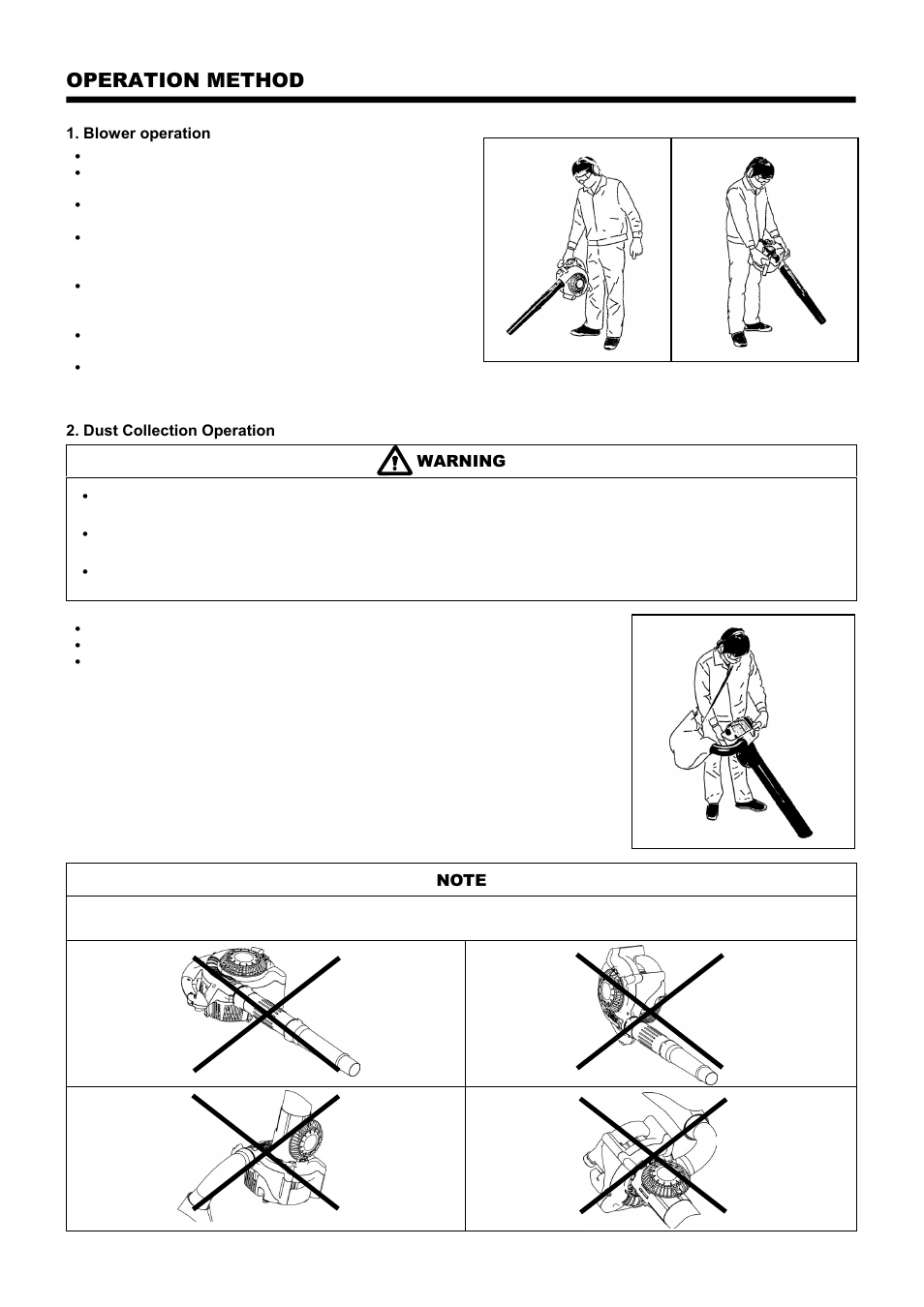 Operation method | Dolmar PB-251.4 User Manual | Page 13 / 64