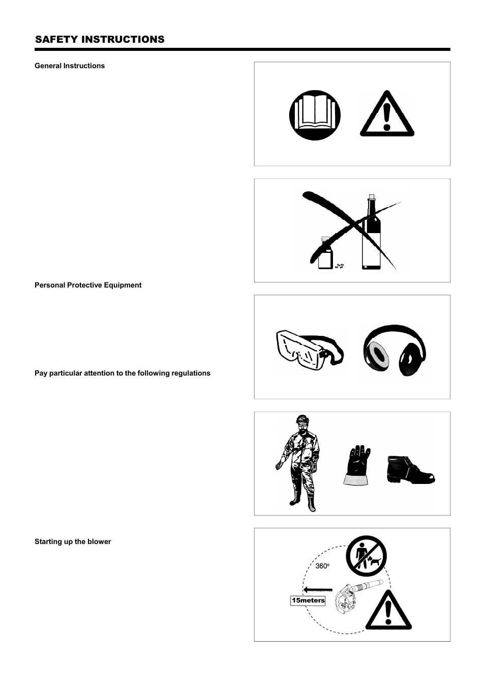 Safety instructions | Dolmar PB-251.4 User Manual | Page 3 / 64