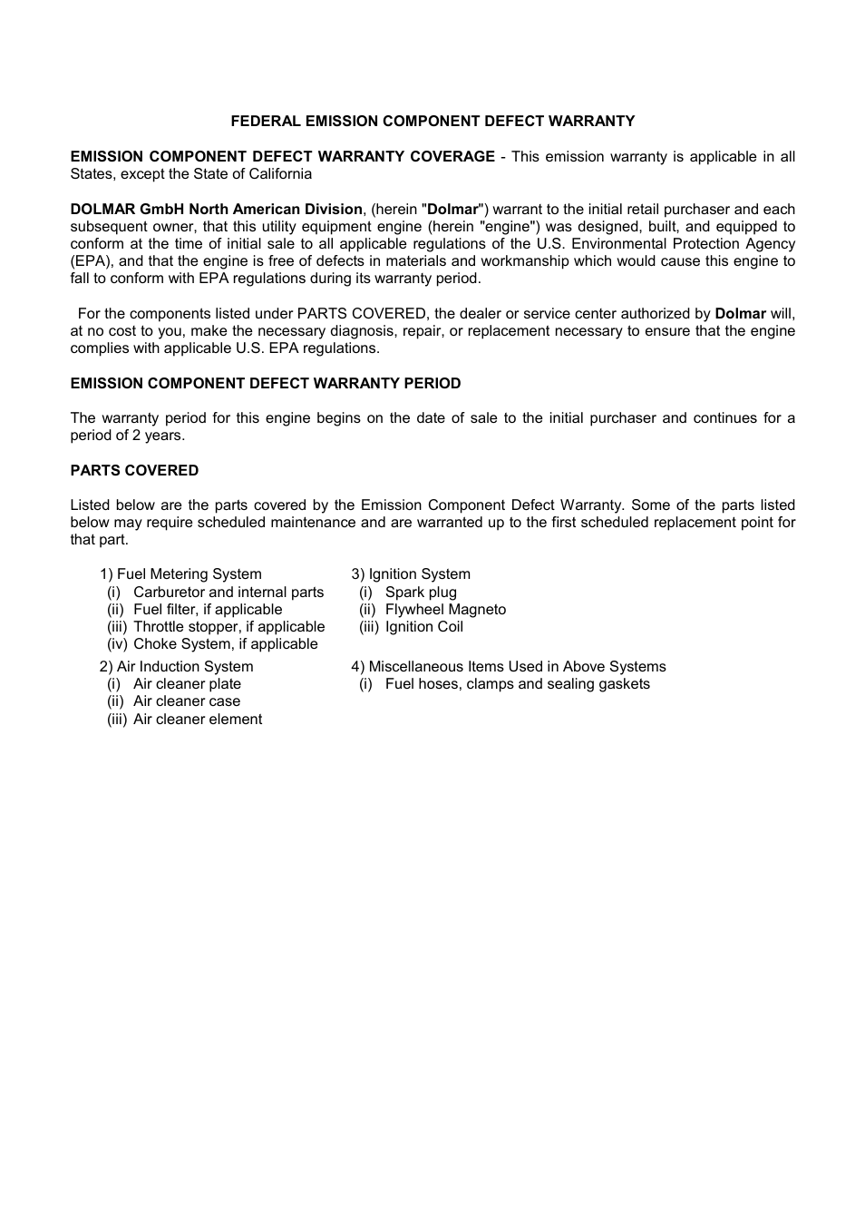 Dolmar PB-251.4 User Manual | Page 57 / 64