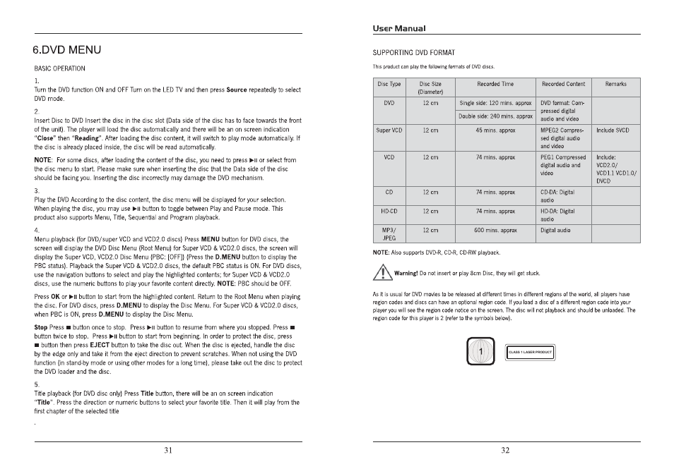 Curtis RLDEDV2813-A-B User Manual | Page 17 / 22