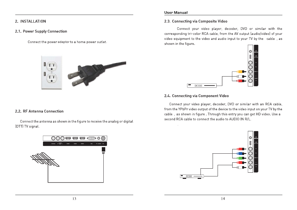 Adaptor | Curtis RLDEDV2813-A-B User Manual | Page 8 / 22