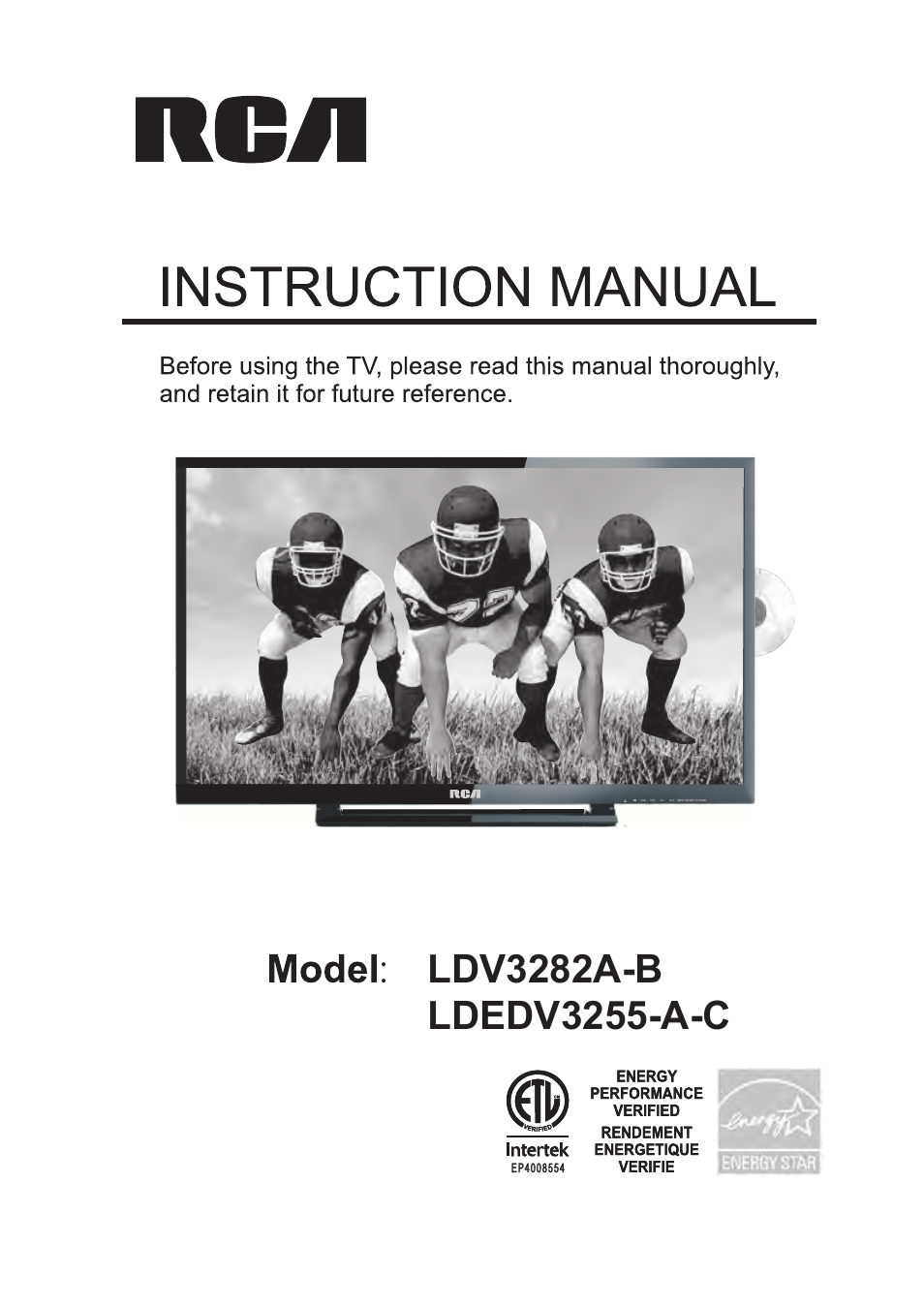 Curtis RLDEDV3255-A-C User Manual | 44 pages