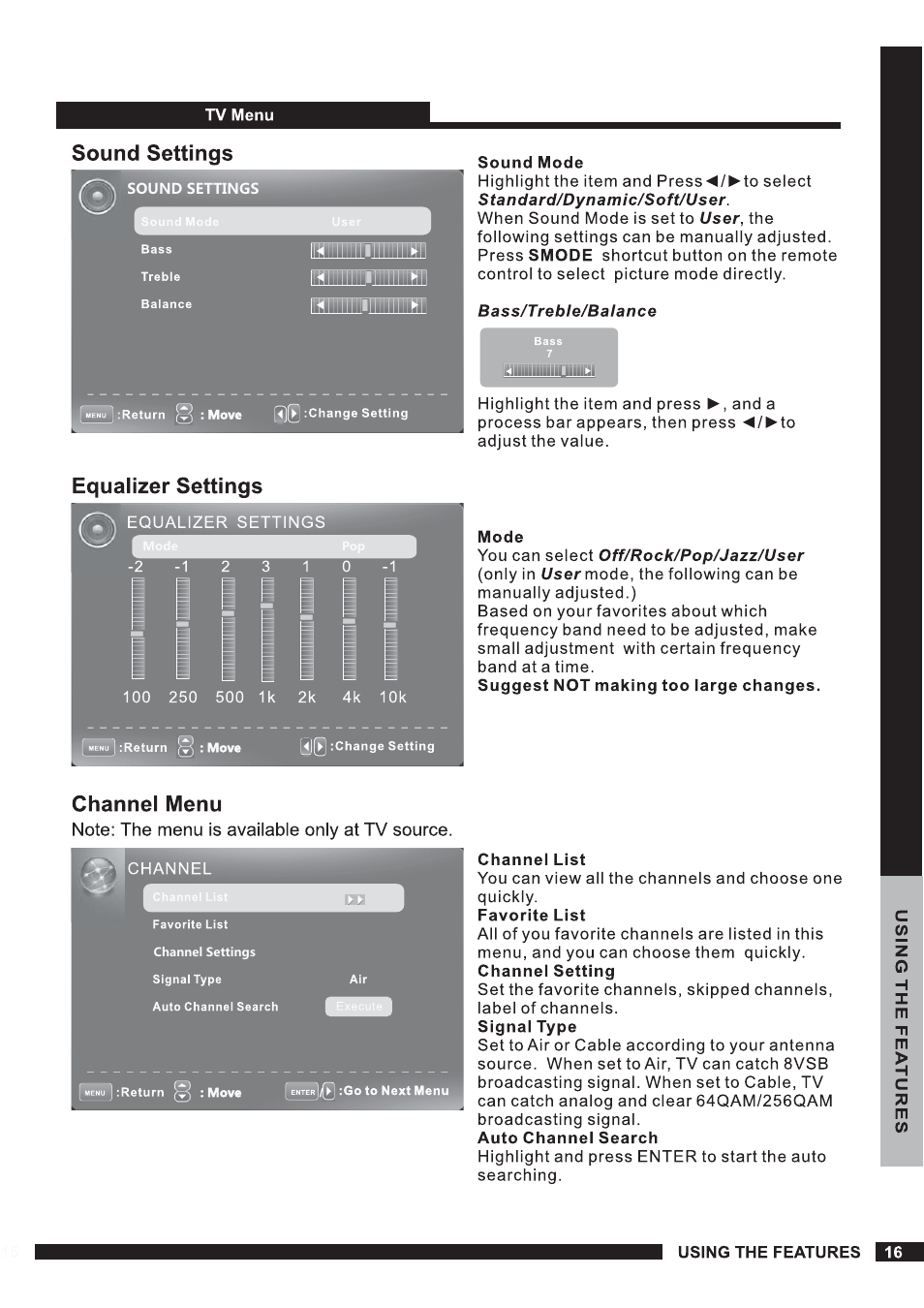 Curtis PLEDV1520A-B User Manual | Page 17 / 26