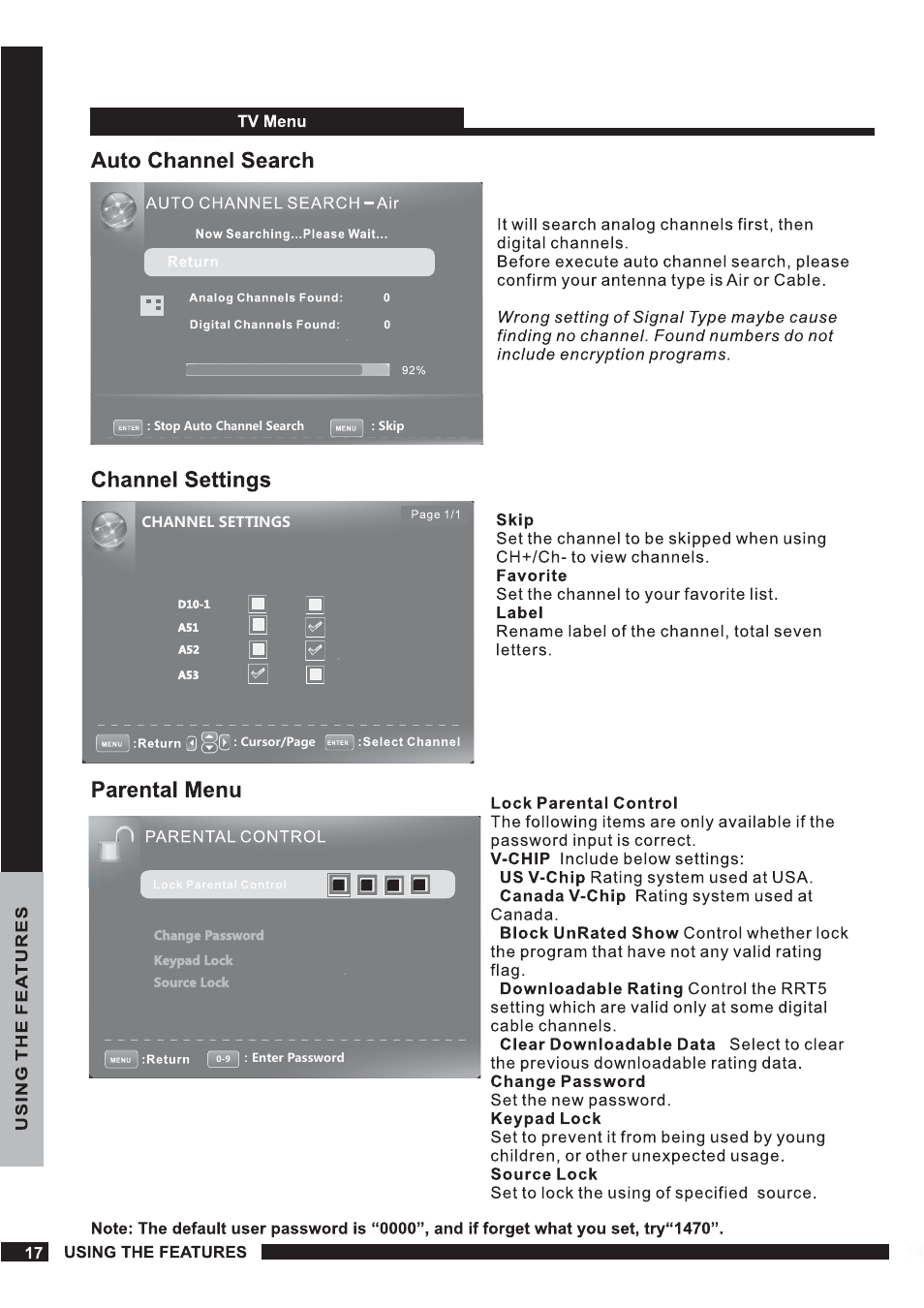 Curtis PLEDV1520A-B User Manual | Page 18 / 26