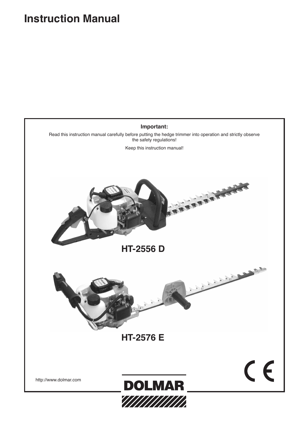 Dolmar HT-2556 D User Manual | 20 pages