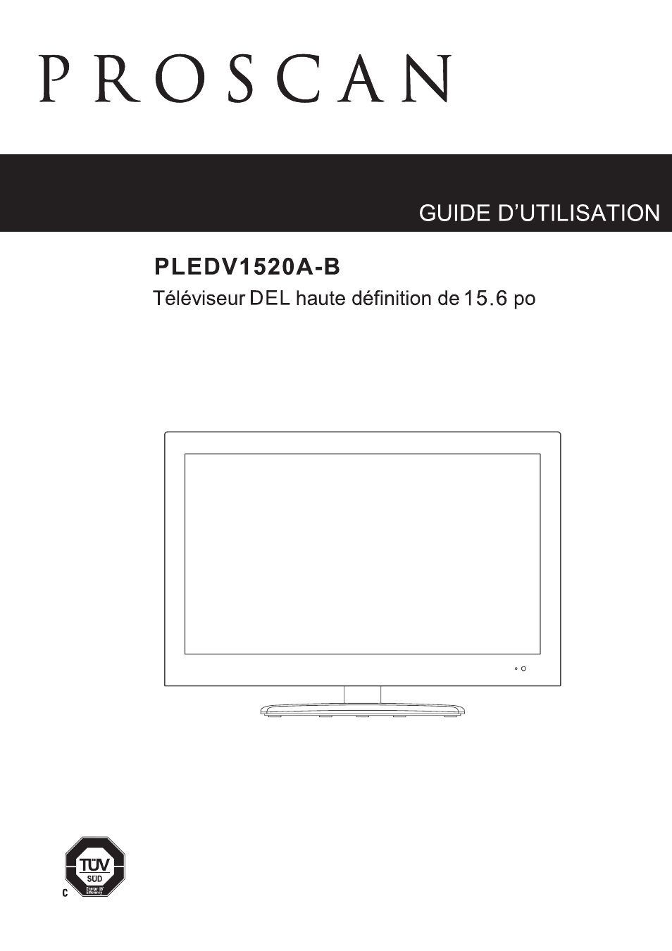 Curtis PLEDV1520A-B User Manual | 25 pages