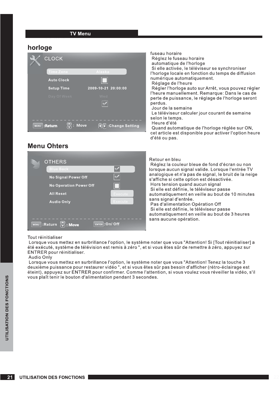 Curtis PLEDV1520A-B User Manual | Page 22 / 25