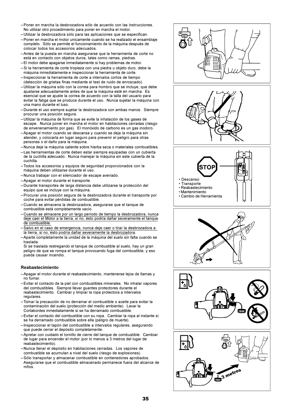 Dolmar EDGING TRIMMER PE-251 User Manual | Page 35 / 48