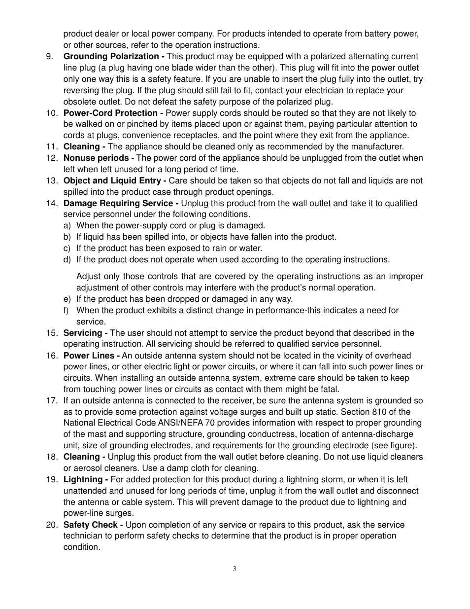 Curtis IP1005BUK User Manual | Page 3 / 11