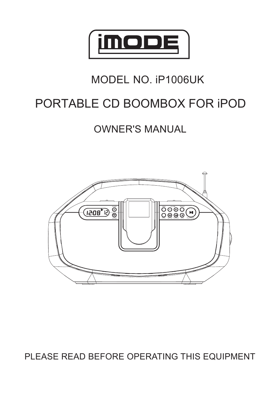 Curtis IP1006UK User Manual | 15 pages