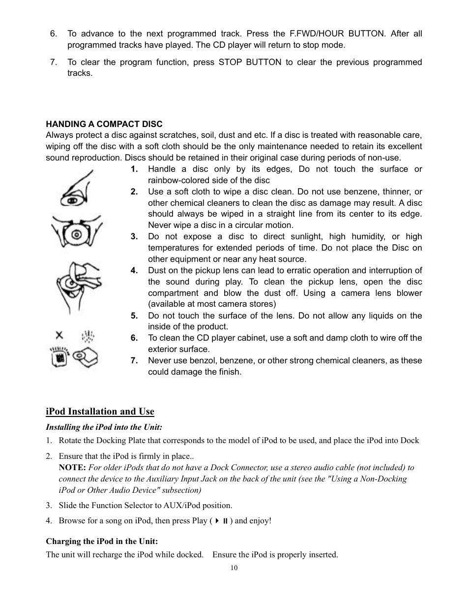 Curtis IP1007UK User Manual | Page 10 / 11