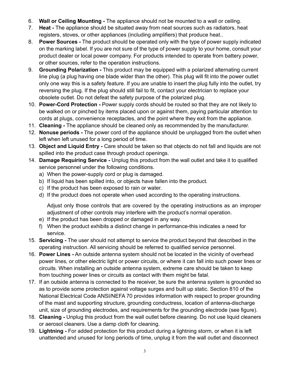 Curtis IP1007UK User Manual | Page 3 / 11