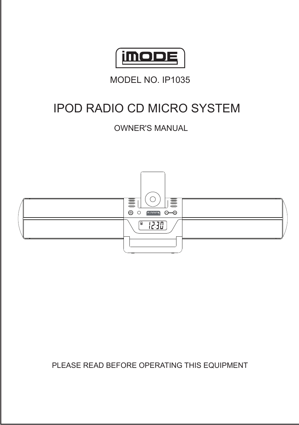 Curtis IP1035 User Manual | 15 pages