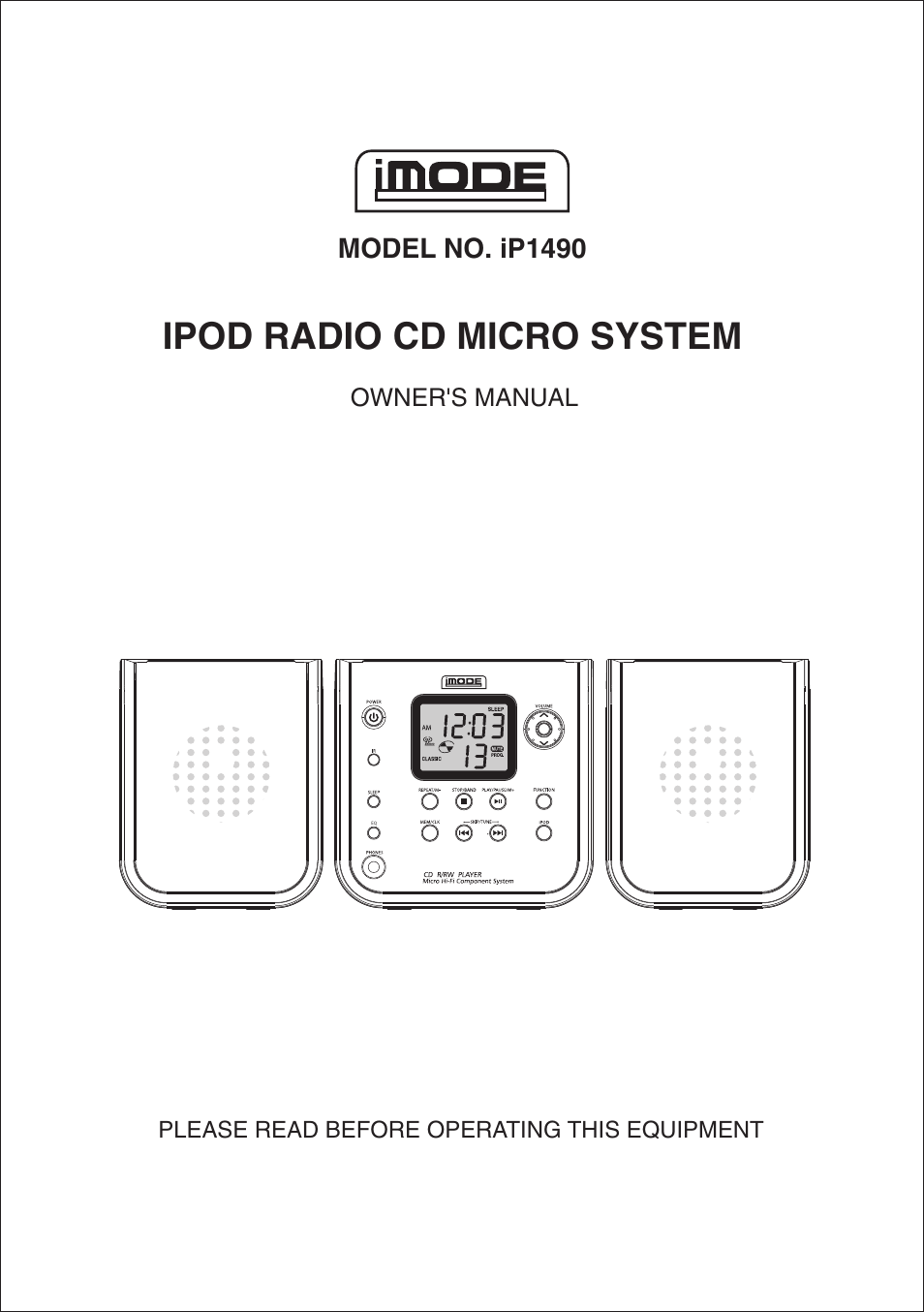 Curtis IP1490 User Manual | 21 pages