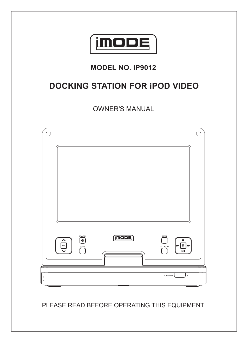 Curtis IP9012 User Manual | 20 pages