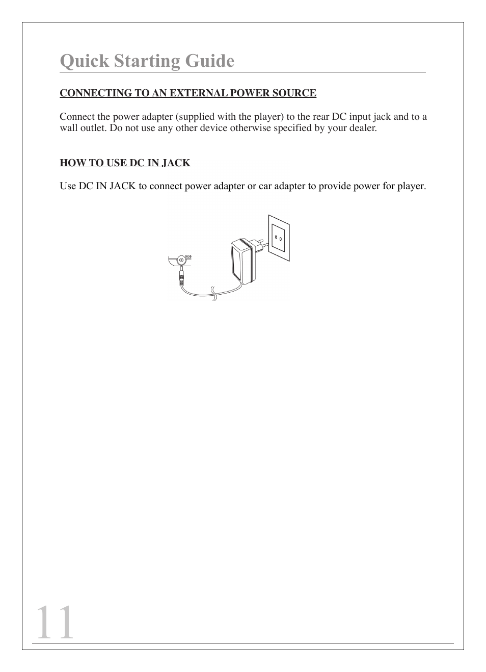 Quick starting guide | Curtis IP9012 User Manual | Page 11 / 20