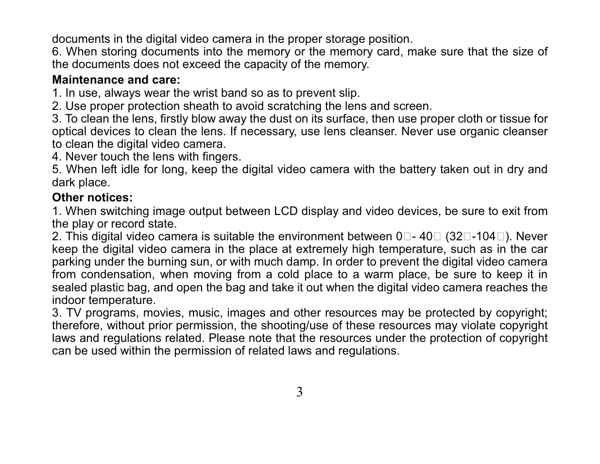 Curtis VR215 User Manual | Page 3 / 32