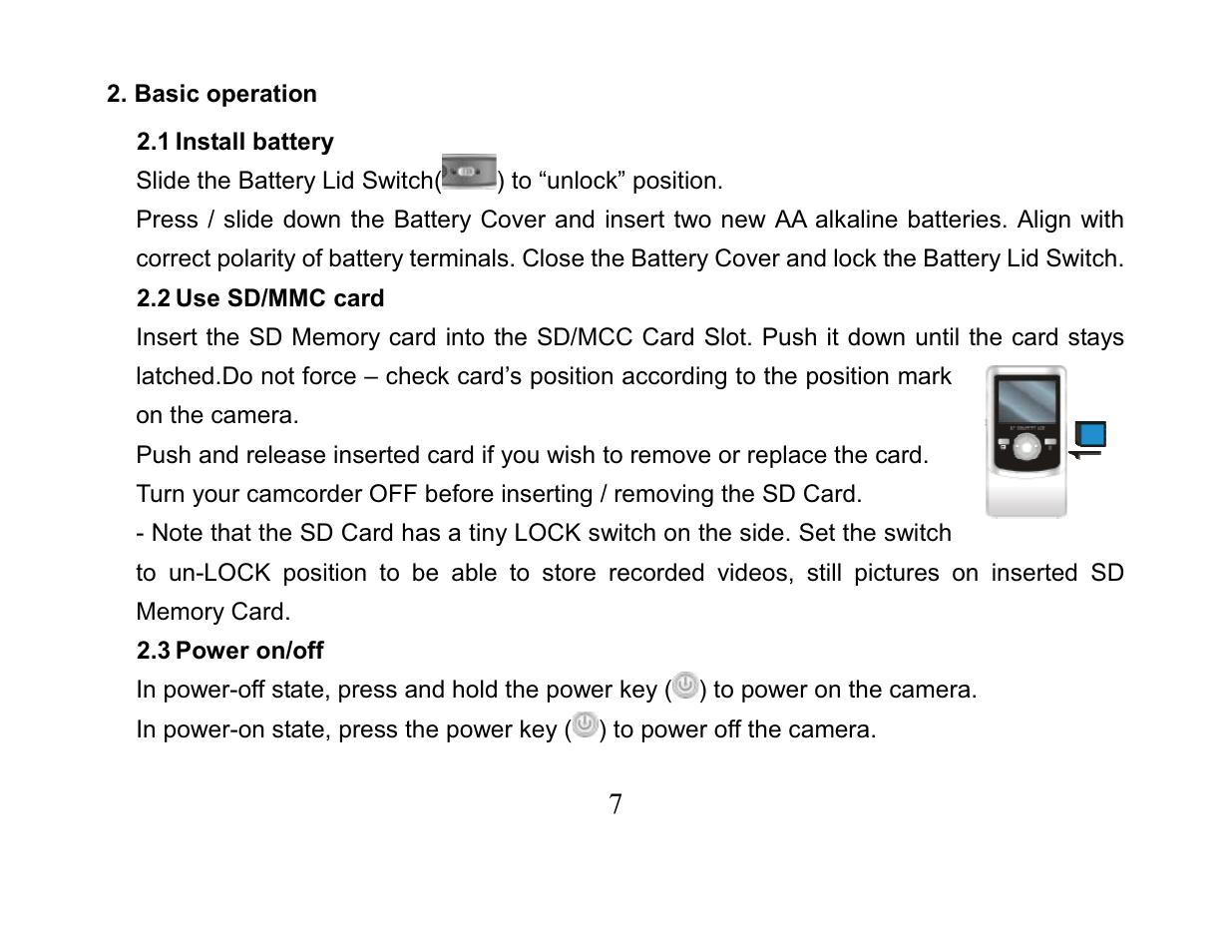 Curtis VR215 User Manual | Page 7 / 32