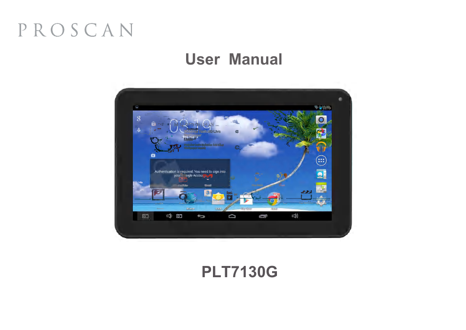 Curtis PLT7130G User Manual | 24 pages