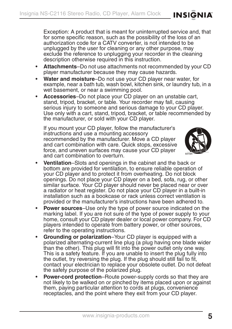 Curtis NS-C2116 User Manual | Page 4 / 19