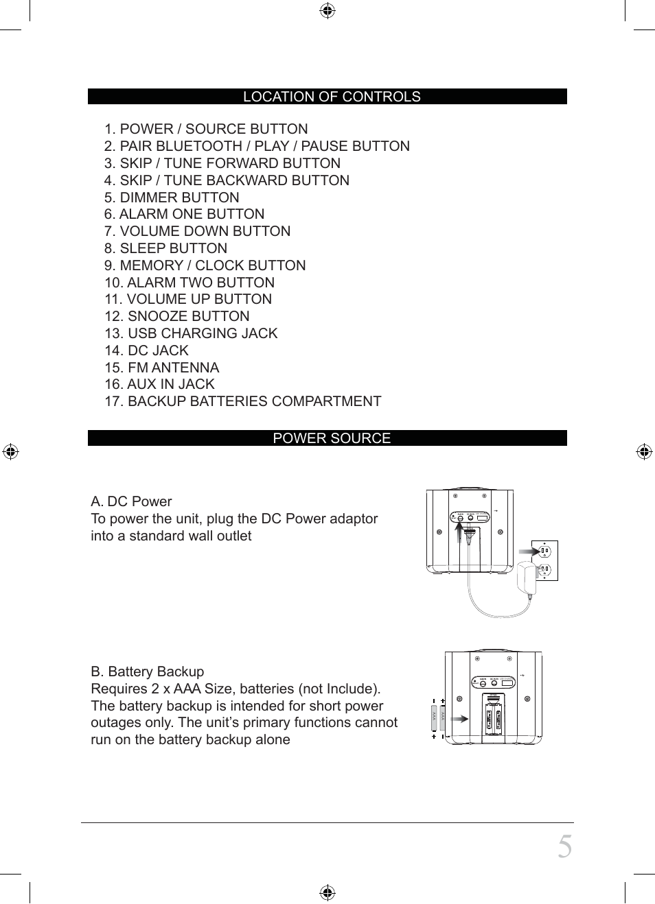 Curtis PCR1986 User Manual | Page 5 / 9