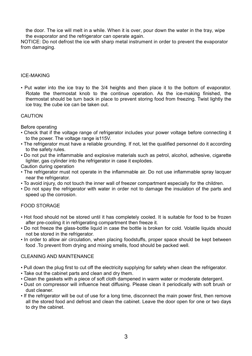 Curtis FR328D User Manual | Page 4 / 7