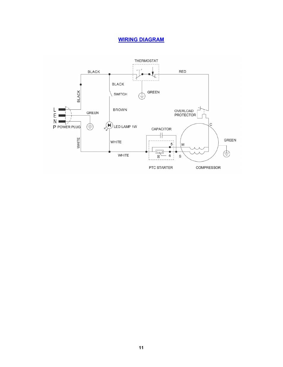 Curtis FR551 User Manual | Page 11 / 11