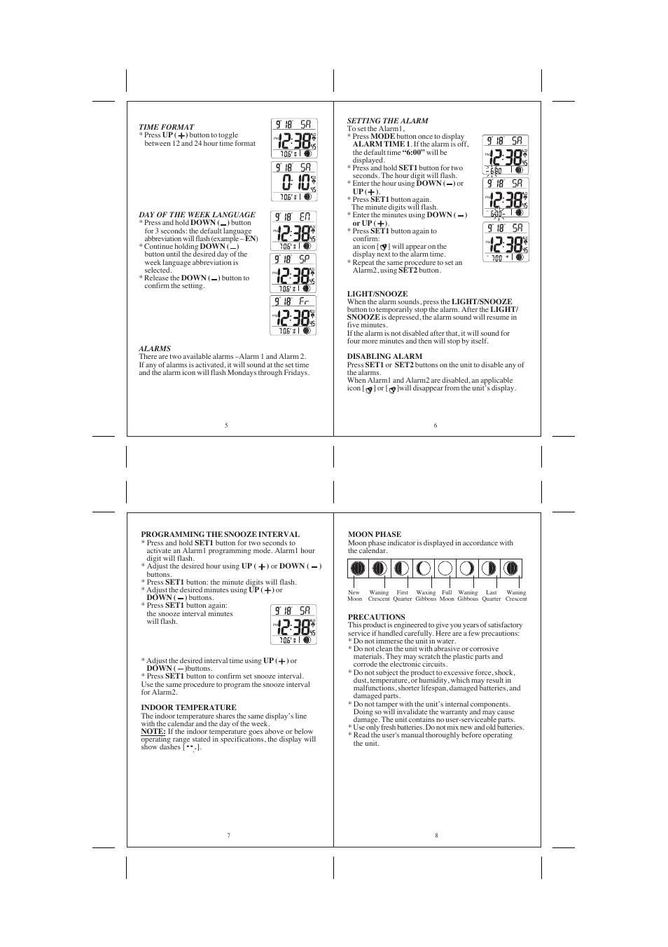 Drc-605_om2 | Datexx RC224W User Manual | Page 2 / 3