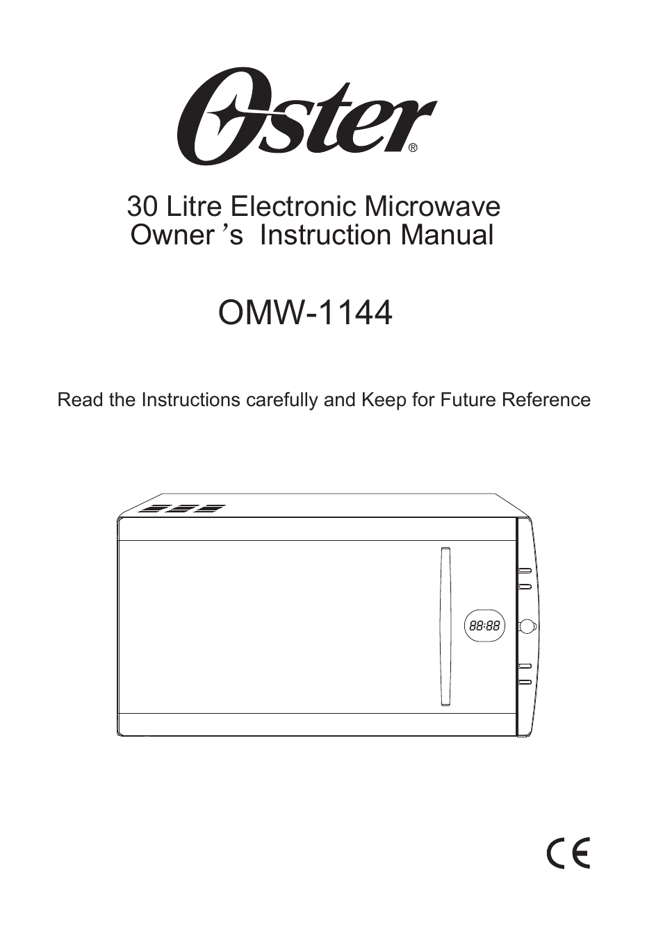 Curtis OMW1144 User Manual | 10 pages