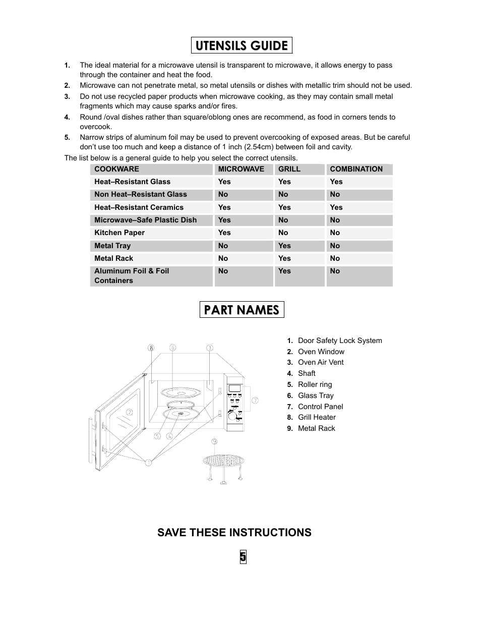 Curtis OMW1199 User Manual | Page 6 / 11