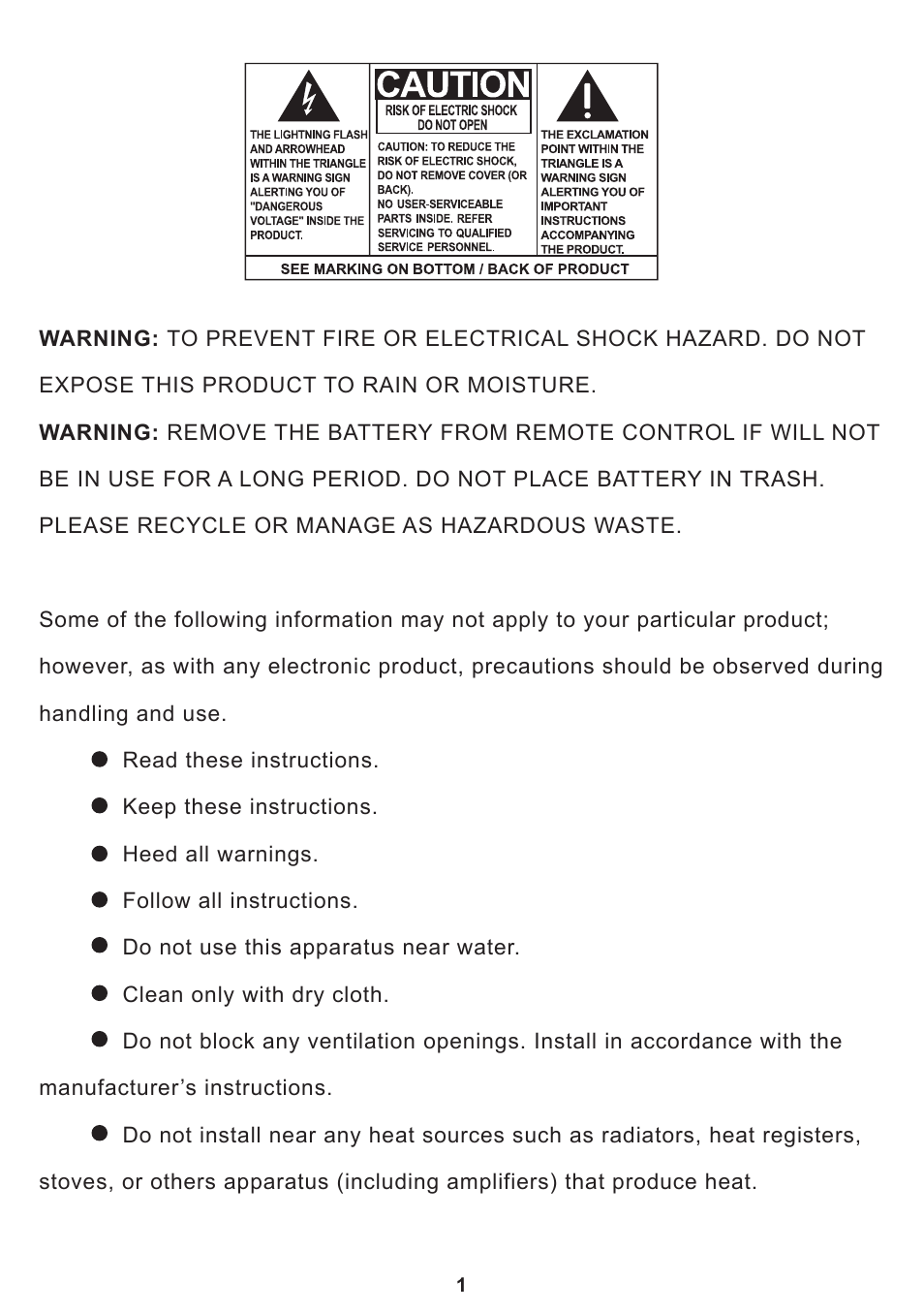 Curtis SB350BT User Manual | Page 3 / 12