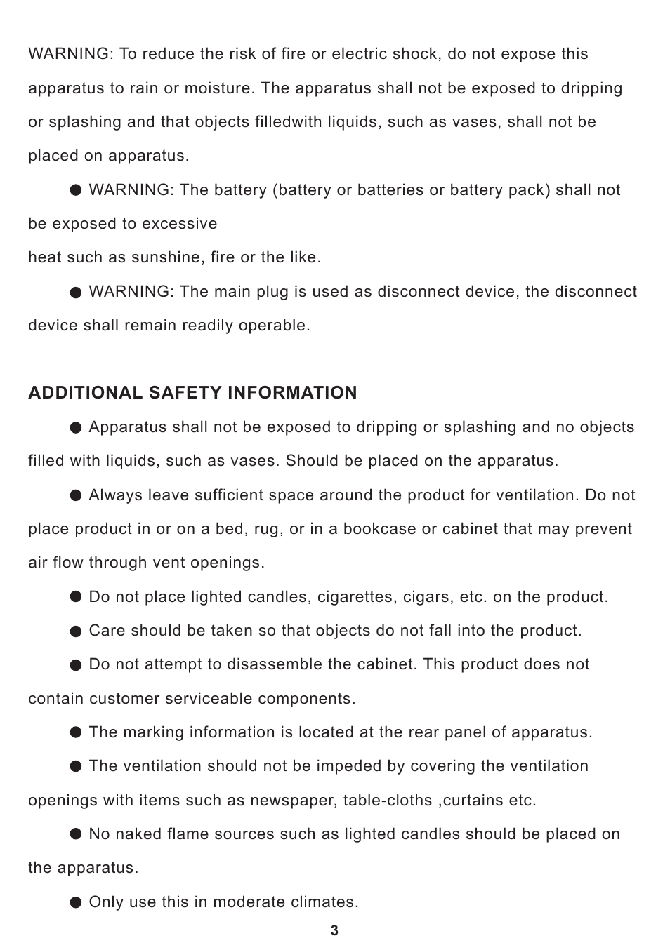 Curtis SB350BT User Manual | Page 5 / 12