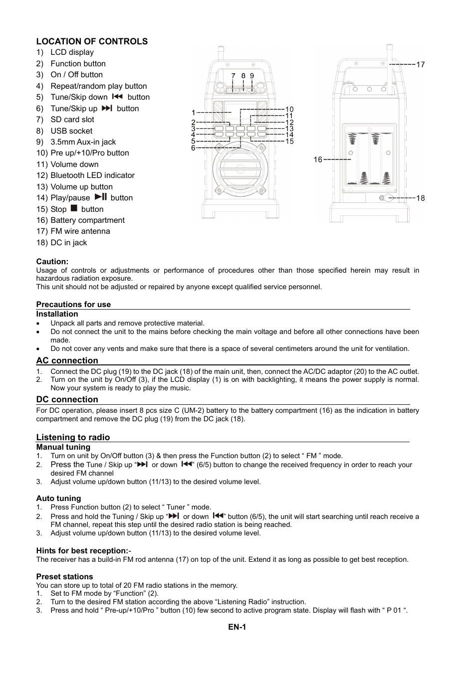 Curtis SP303 User Manual | Page 3 / 11