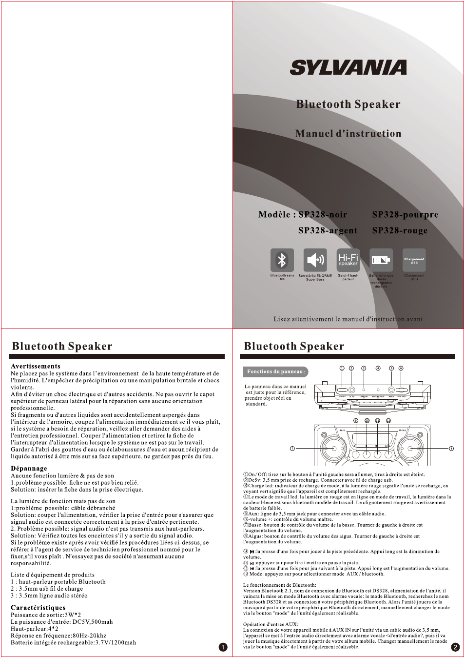 Curtis SP328 User Manual | Page 2 / 2