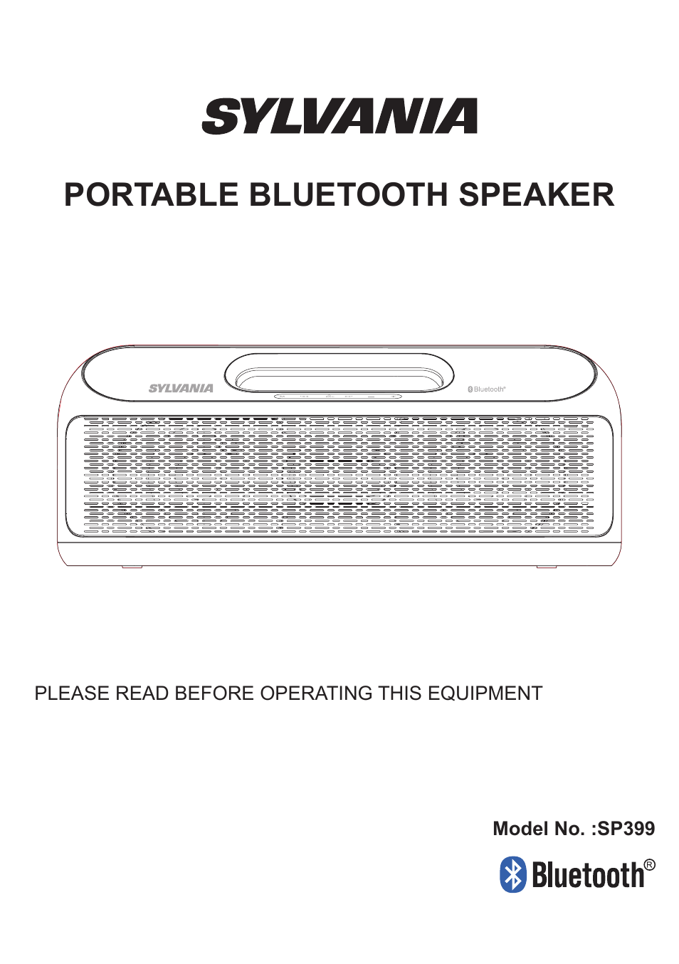 Curtis SP399 User Manual | 16 pages