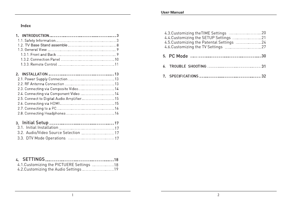 Curtis RLED2015A User Manual | Page 2 / 18
