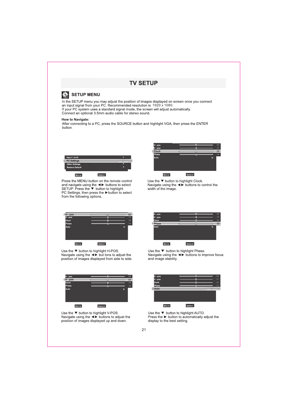 Curtis RLED2242A-B-WHITE User Manual | Page 24 / 33